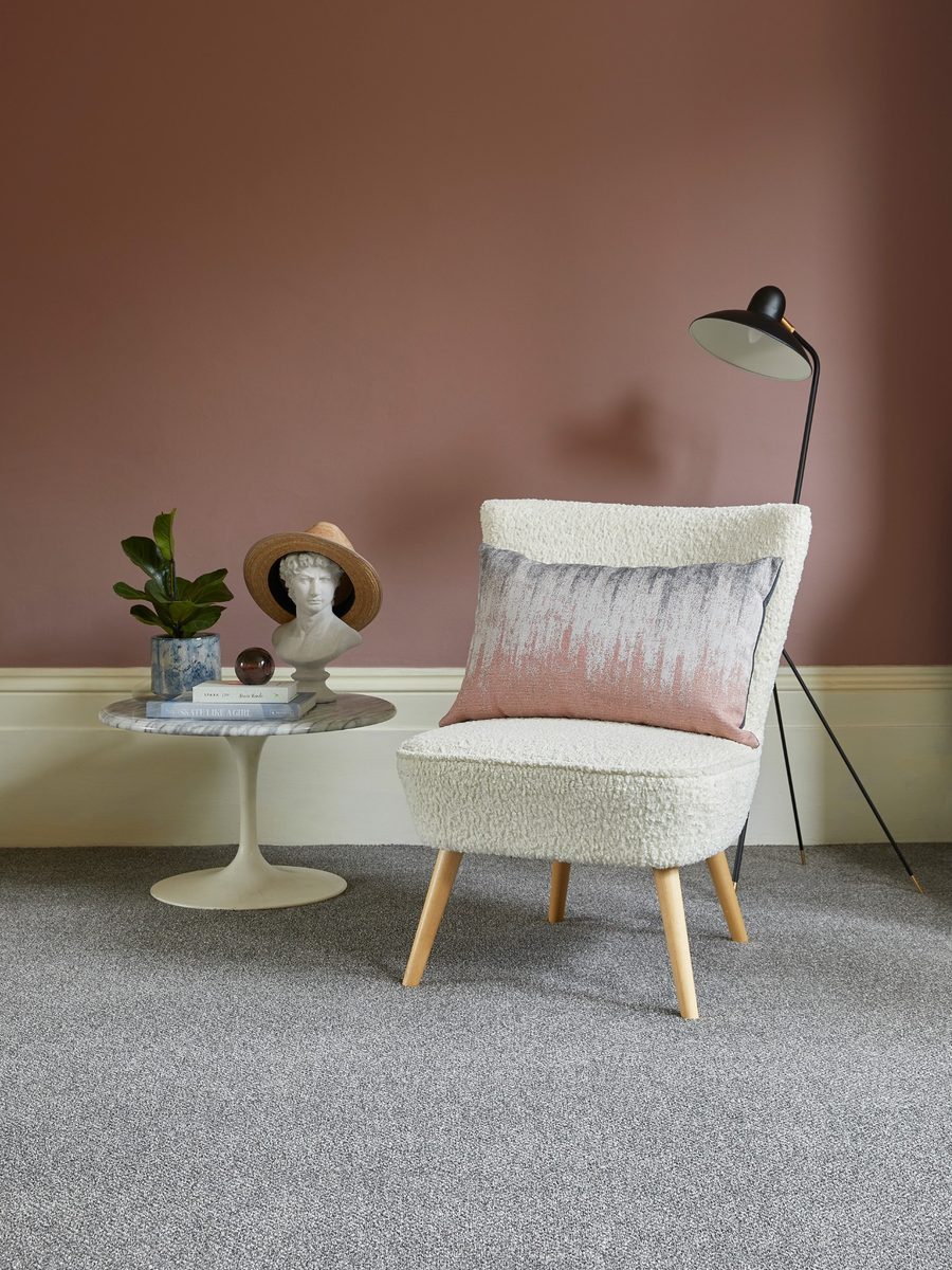 Mineral grey Primo Tweeds carpet